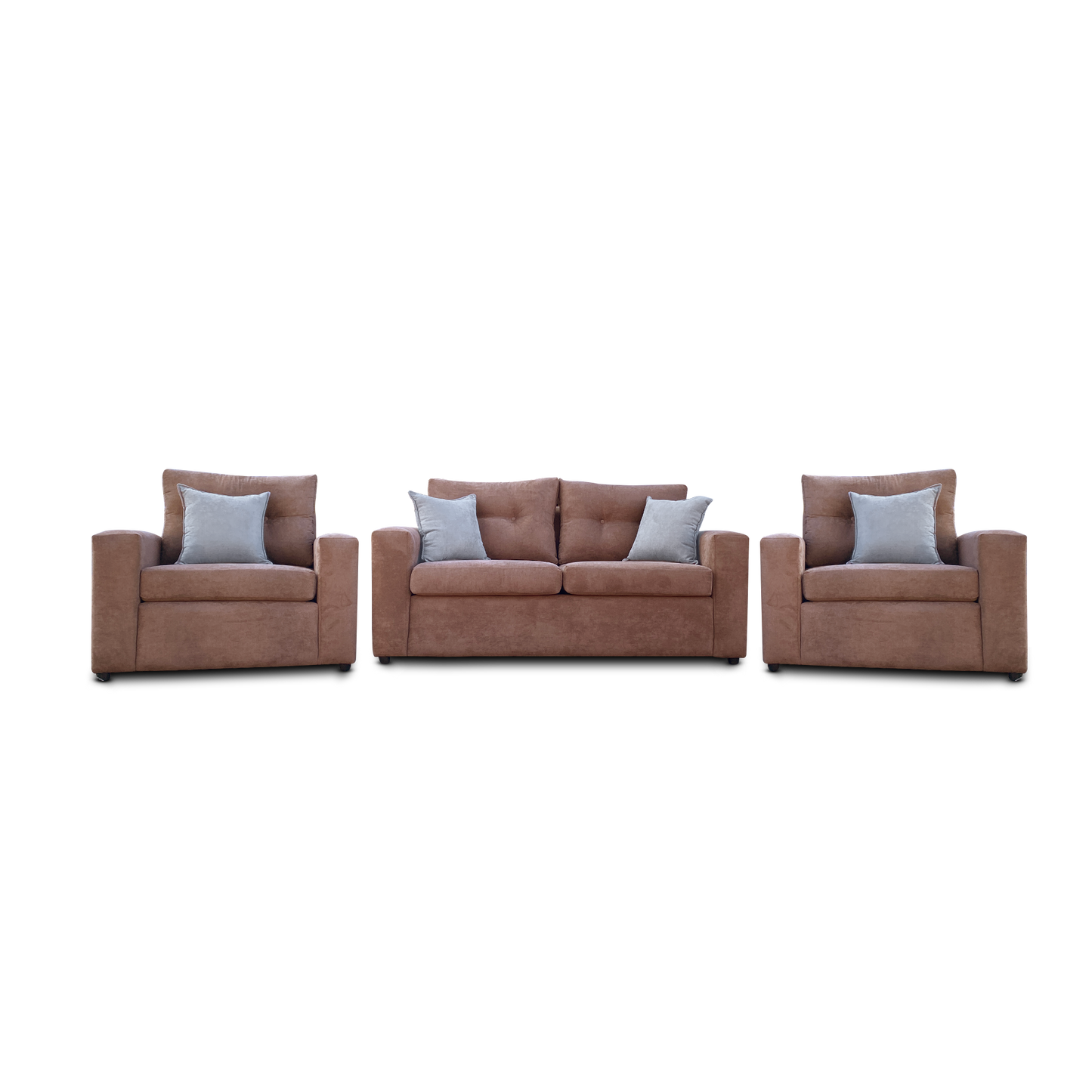 Living 2 Cuerpos + 2 Sillones