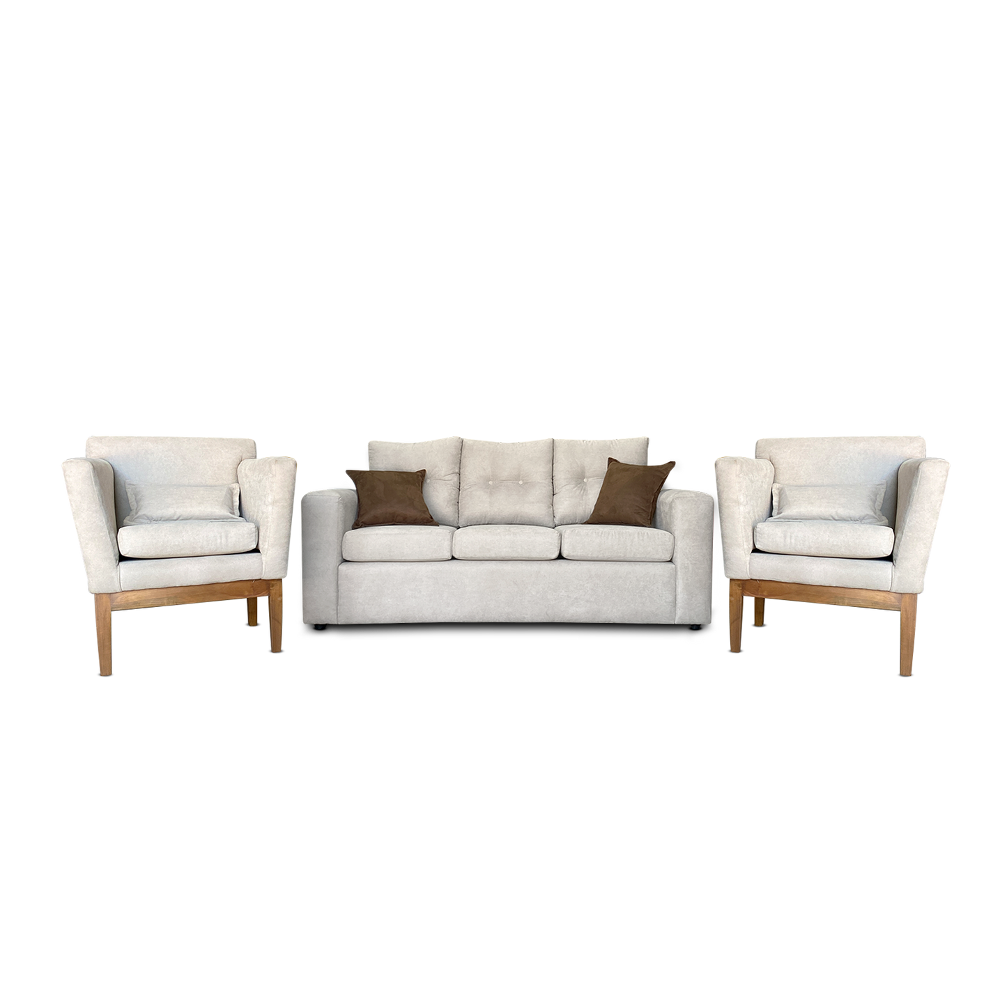 Conjunto 3 Cuerpos + 2 Poltronas